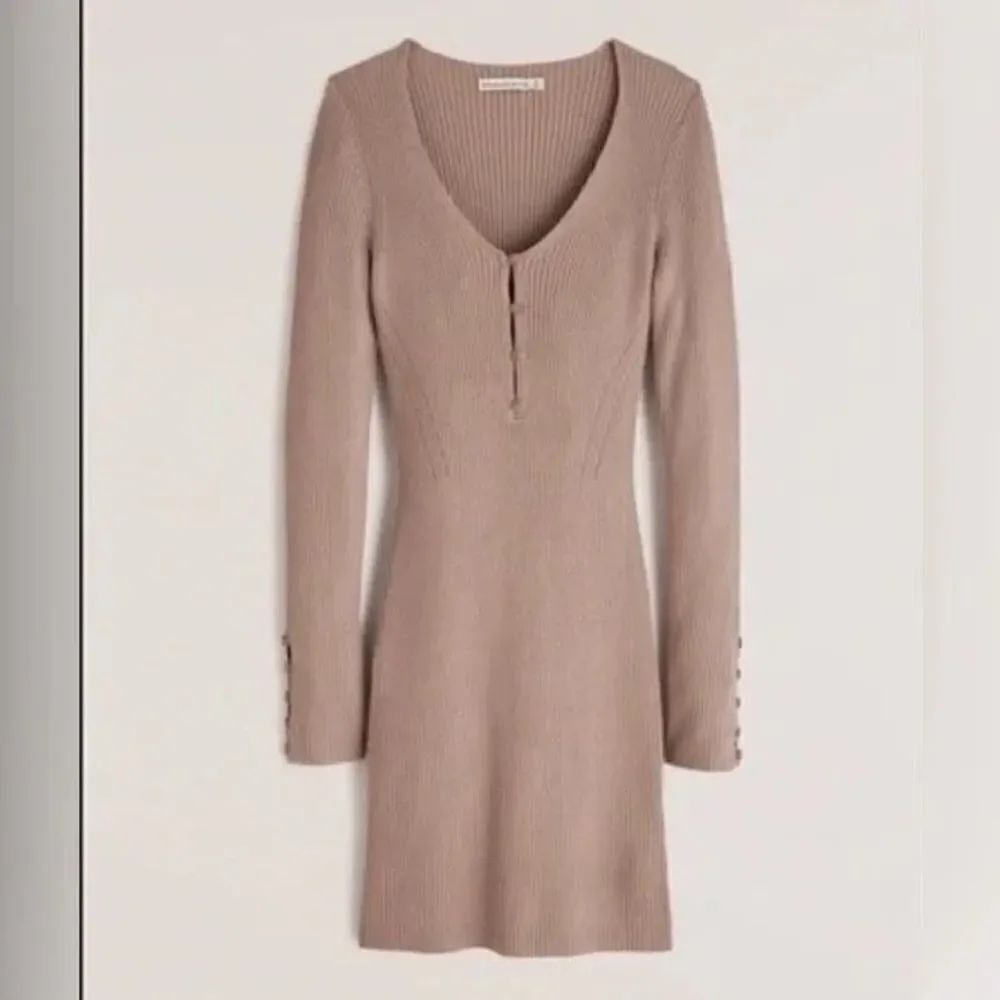 ✨Abercrombie Henley Sweater Dress✨